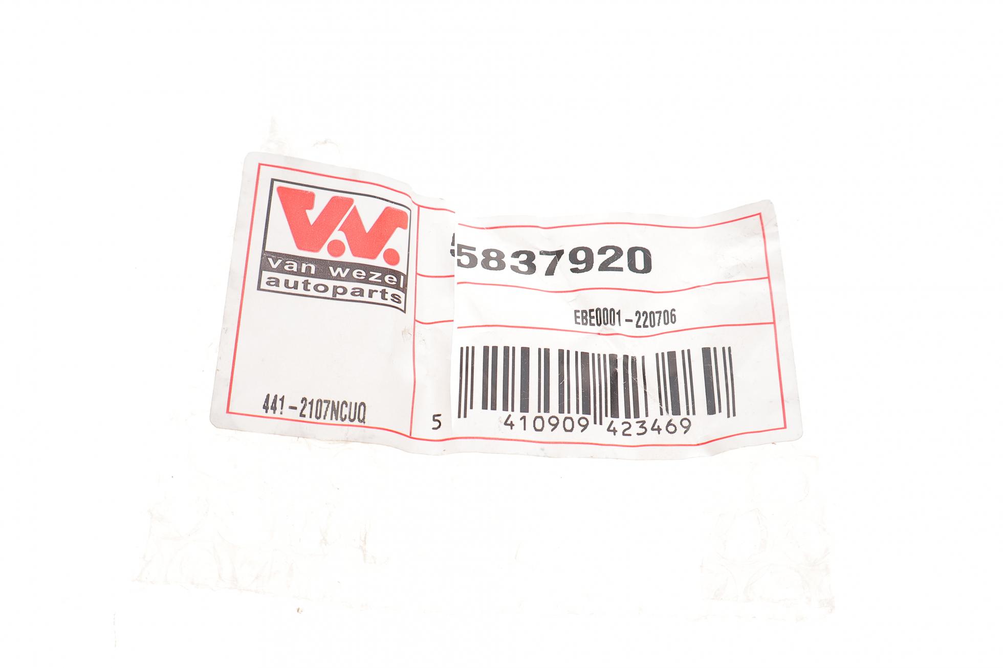 5837920 VAN WEZEL